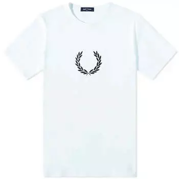 Футболка Fred Perry Laurel Wreath, светлый лед