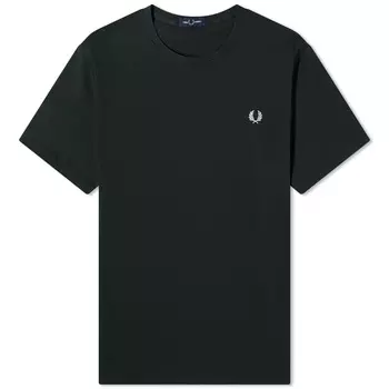 Футболка Fred Perry Logo, черно-зеленый