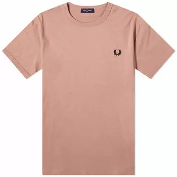 Футболка Fred Perry Ringer, цвет Dark Pink