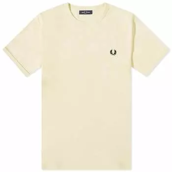 Футболка Fred Perry Ringer, светло-желтый