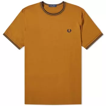 Футболка Fred Perry с двойным вырезом