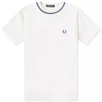 Футболка Fred Perry с круглым вырезом из пике, светло-бежевый