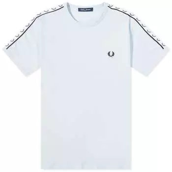 Футболка Fred Perry Taped Ringer, голубой