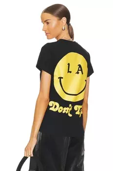 Футболка Free & Easy Be Happy La, черный