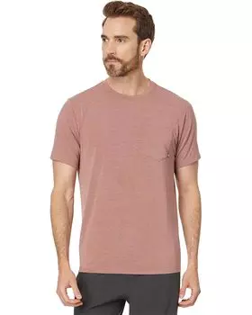 Футболка Free Fly Bamboo Flex Pocket Tee, цвет Heather Brick