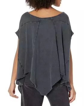 Футболка Free People Angel Tee, черный