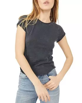 Футболка Free People Be My Baby, черный