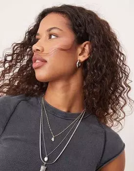 Футболка Free People ever had baby в черном цвете