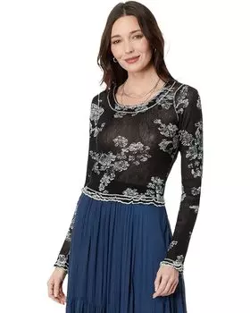Футболка Free People Garner, цвет Black Combo