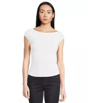 Футболка Free People Katie Knit Tee, цвет Clean Ivory