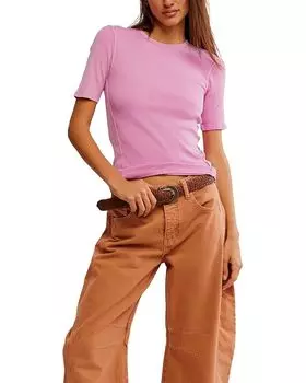 Футболка Free People Picture You Tee, цвет Wild Orchid