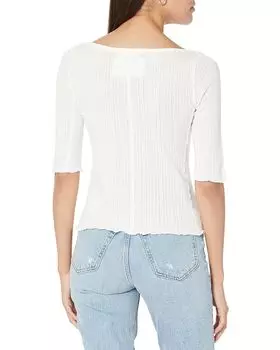 Футболка Free People Sweet and Salty Tee, слоновая кость