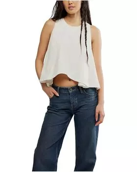 Футболка Free People We The Free Hialeah Tee, цвет Clean Ivory