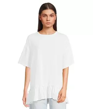 Футболка Free People Why Yes Tee, цвет Blanc De Blanc