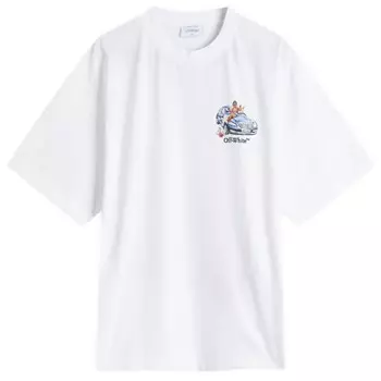 Футболка Fresco Arrow для скейтбординга Off-White, мультиколор