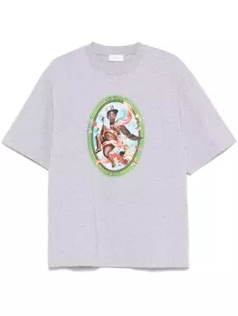 Футболка Fresco Oval Off-White, серый