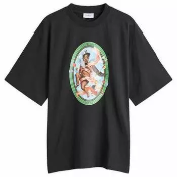 Футболка Fresco овальная для скейтбординга Off-White, черный