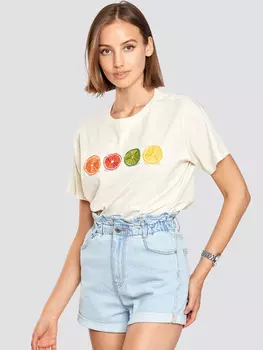 Футболка Freshlions Orangen, бежевый