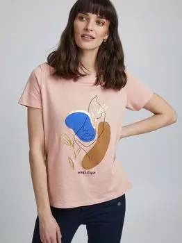 Футболка frfefresh Fransa, розовый