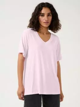 Футболка frida с v-образным вырезом KAFFE, цвет Lilac Snow