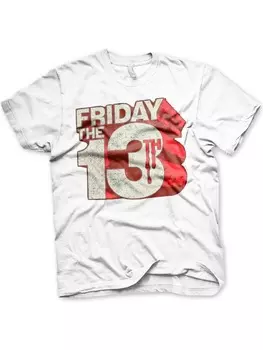 Футболка Friday The 13th, белый