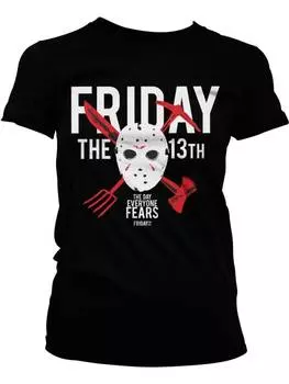 Футболка Friday The 13th, черный