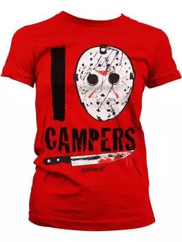 Футболка Friday The 13th, красный