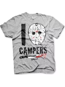 Футболка Friday The 13th, серый