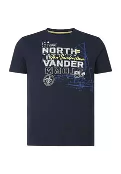 Футболка ФРИМАНН JAN VANDERSTORM, темно-синий