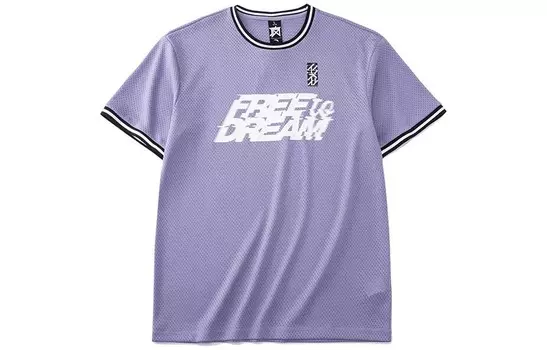 Футболка Frivolous Series унисекс серебряная пуля фиолетовая Anta, цвет Silver bullet purple