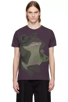 Футболка Frog classic Vivienne Westwood, цвет plum