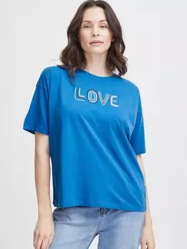 Футболка фрококо Fransa, синий