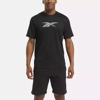 Футболка Front Vector Performance Reebok, черный