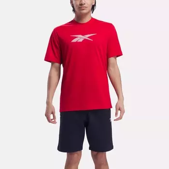 Футболка Front Vector Performance Reebok, цвет Vector Red