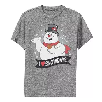 Футболка Frosty The Snowman I Love Snowdays для мальчиков 8–20 лет с рисунком Licensed Character