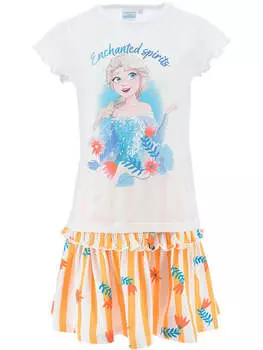 Футболка Frozen Disney Frozen, цвет wei/orange/bunt