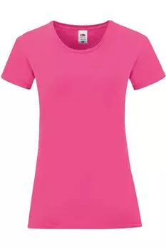Футболка Fruit of the Loom, фуксия