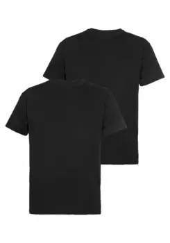 Футболка Fruit of the Loom из чистого хлопка, черный