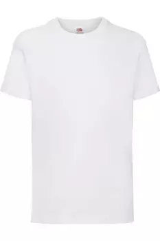 Футболка Fruit of the Loom Valueweight, белый