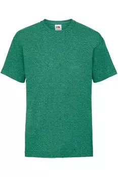 Футболка Fruit of the Loom Valueweight, зеленый