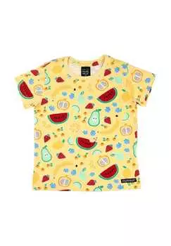 Футболка фрукты Villervalla, желтый