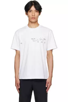 Футболка Fulgens Heliot Emil, белый