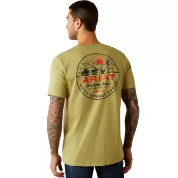 Футболка Full circle Ariat, зеленый