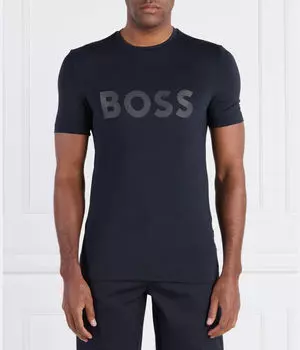 Футболка футболка активная Slim fit Boss Green, синий