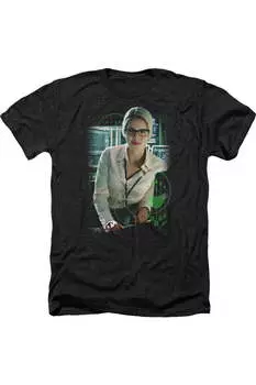 Футболка / футболка Arrow Felicity Smoak для взрослых Heather Gildan, черный