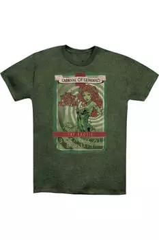 Футболка / футболка для взрослых Batman Botanical Beauty Heather Gildan, хаки