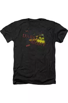 Футболка/футболка для взрослых Batman Dark And Scary Night Heather Gildan, черный