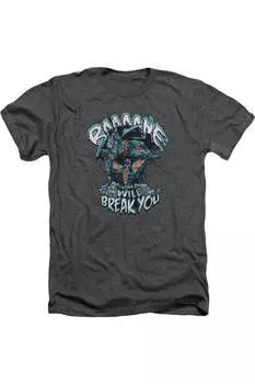 Футболка / футболка для взрослых «Бэтмен Бэйн сломает тебя» Gildan, цвет charcoal