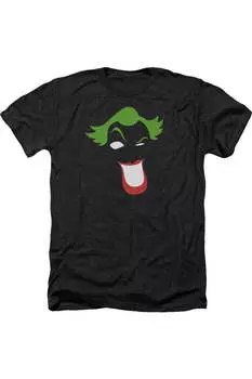 Футболка / футболка для взрослых с изображением Бэтмена Джокера Gildan, черный