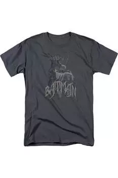 Футболка / футболка для взрослых с коротким рукавом Batman Scary Right Hand Gildan, цвет charcoal